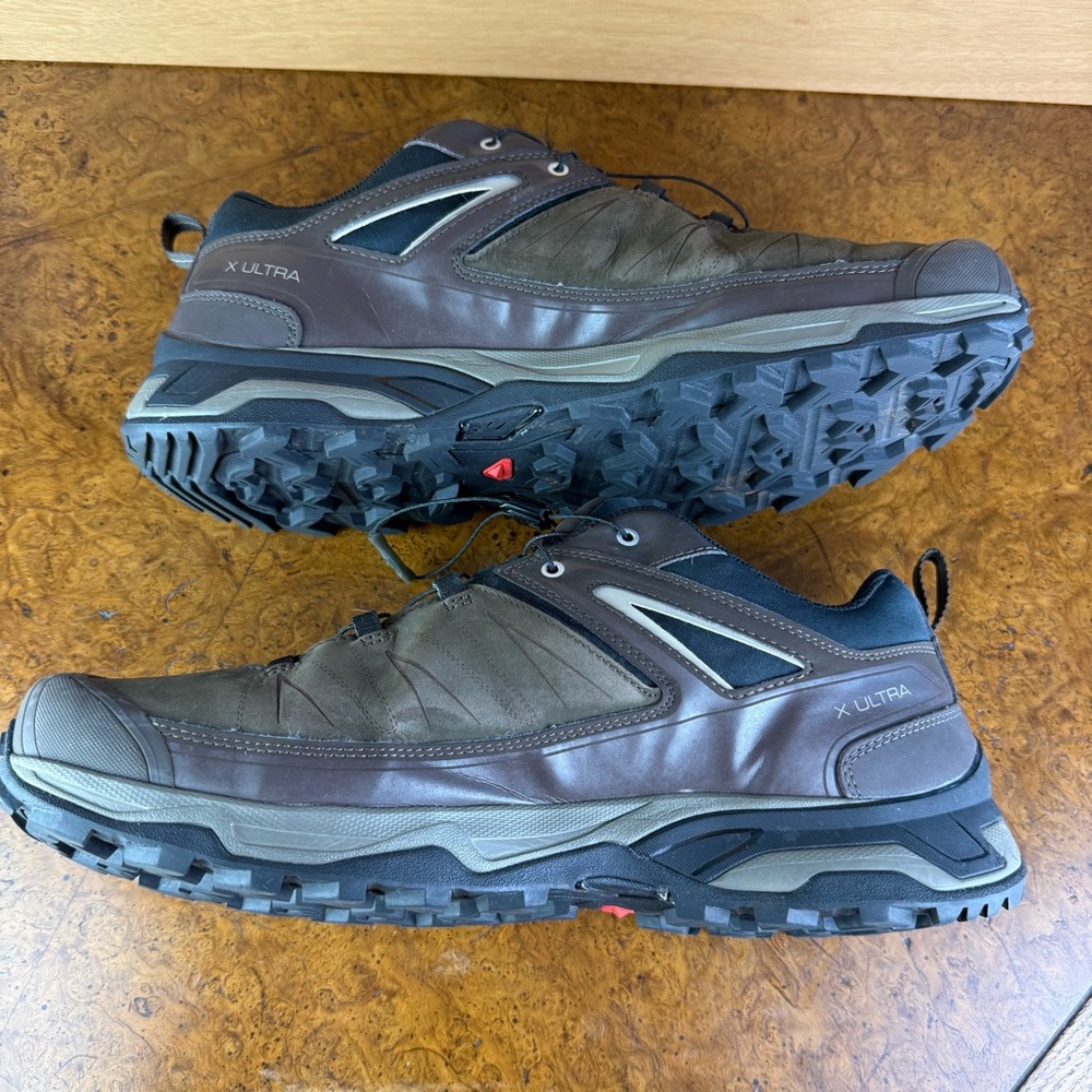Salomon Men's Trail Shoes - Brown and Black - Picture 6 of 16